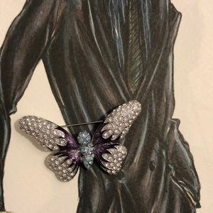Butterfly Brooch in excellent condition
